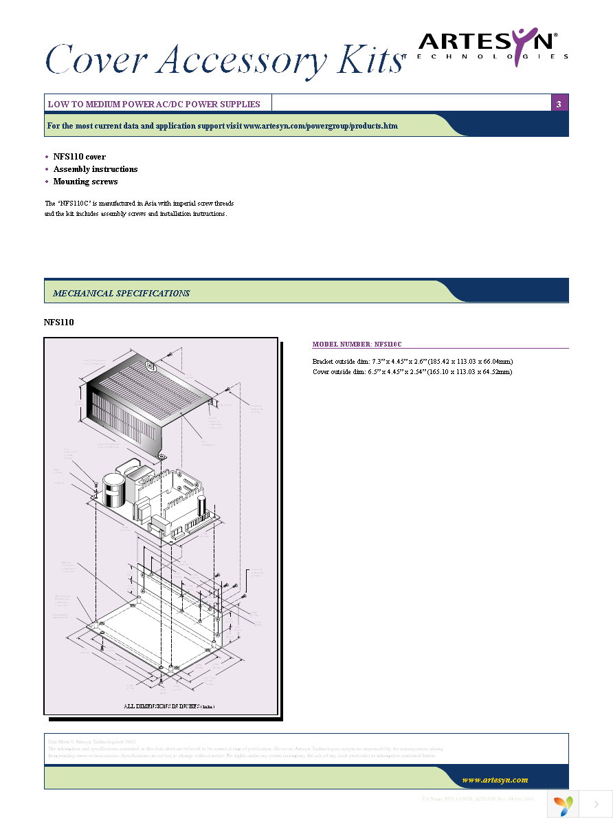 NFS110-COVER KIT Page 3